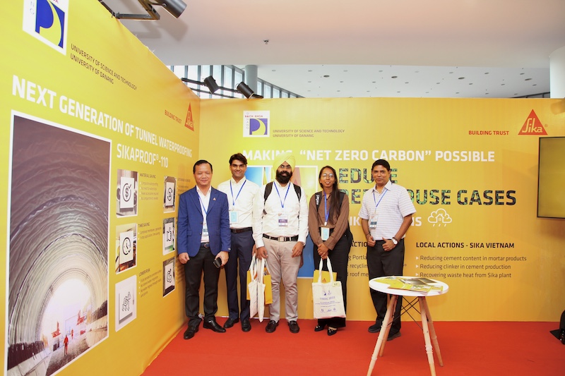 Sika Việt Nam gây ấn tượng với giải pháp chống thấm đường hầm tại hội thảo Tisdic 2023
