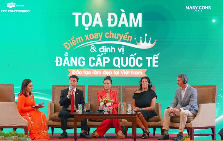 Trường Cao đẳng FPT Polytechnic và Académie Mary Cohr (AMC) hợp tác đào tạo quốc tế, nâng cao vị thế ngành làm đẹp tại Việt Nam