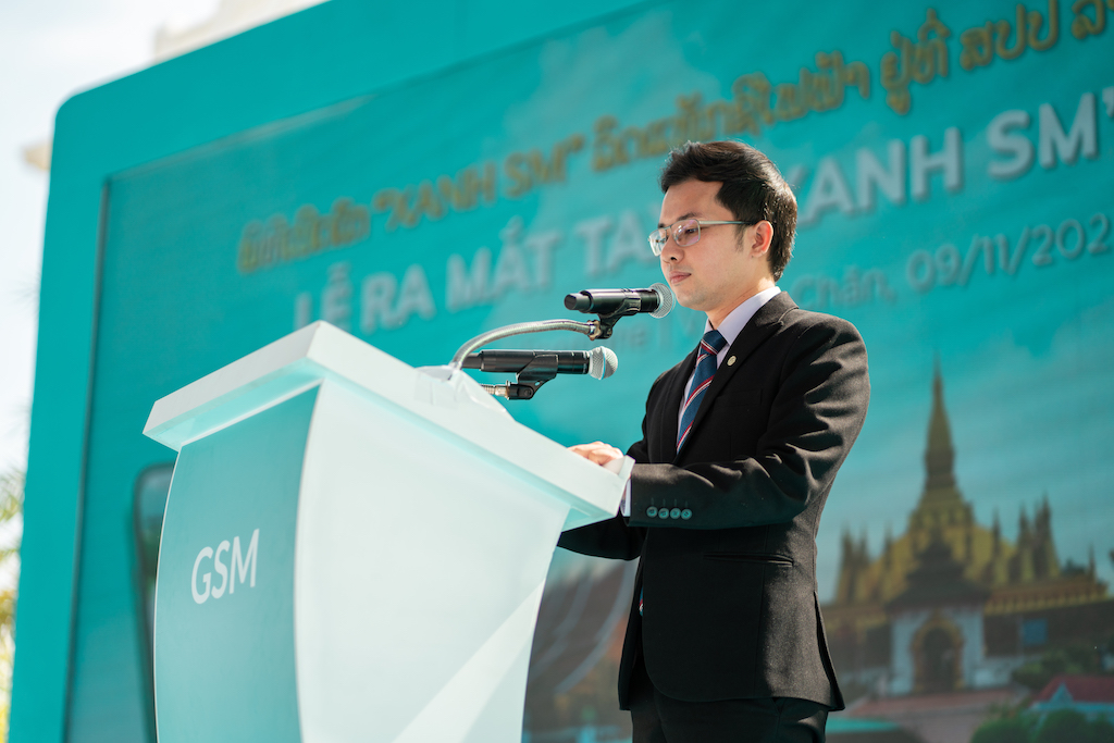 GSM khai trương dịch vụ taxi điện tại Lào, hướng tới phổ cập phương thức di chuyển xanh tại Đông Nam Á