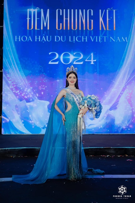 Người đẹp Phạm Thị Ngọc Quỳnh xuất sắc đăng quang Hoa hậu Du lịch Việt Nam 2024