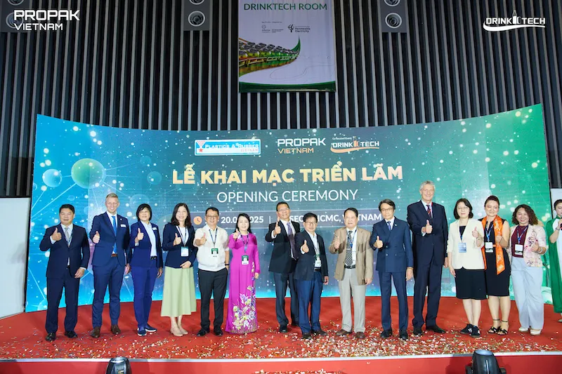 Khai mạc Triển lãm lần thứ 12 về nguyên phụ liệu, thiết bị, máy móc ngành nhựa và cao su tại Việt Nam - Plastics & Rubber Vietnam 2025