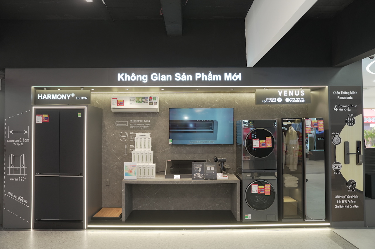 Showroom Panasonic: Không gian trải nghiệm sống khỏe, sống tiện nghi