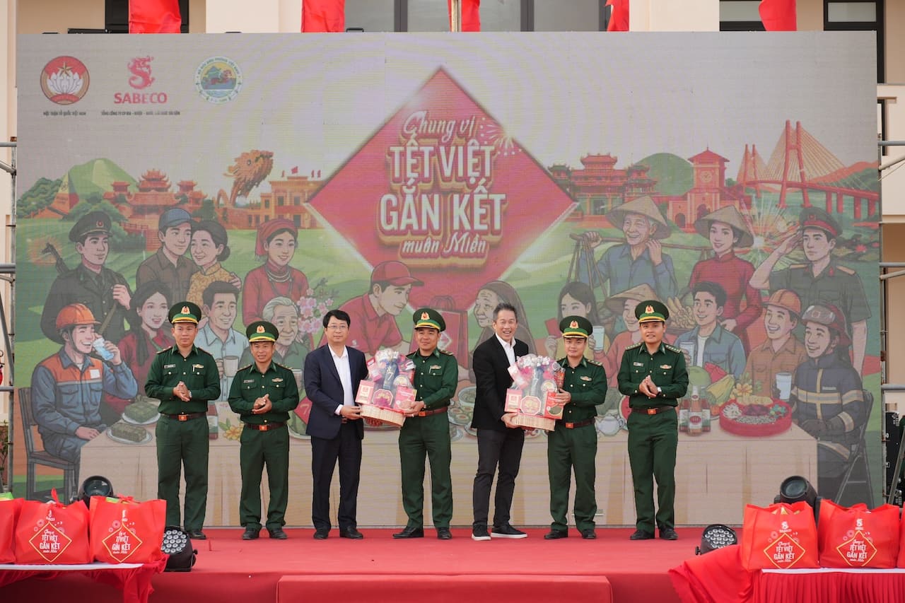 Sabeco tôn vinh văn hóa Việt qua chiến dịch “Chung vị Tết Việt – Gắn Kết Muôn Miền”, góp phần kết nối cộng đồng và mang Tết đến gần hơn với người dân địa phương