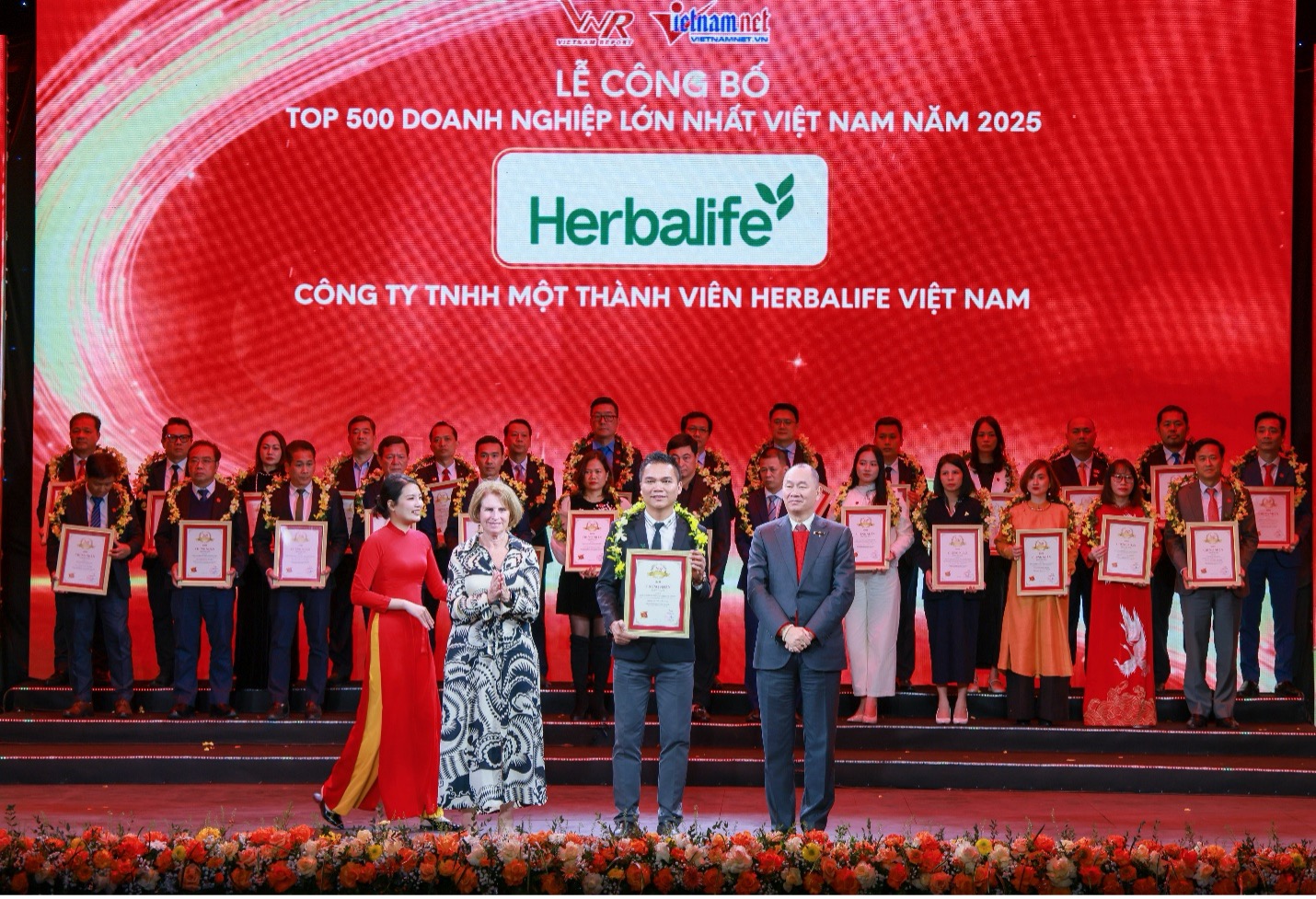 Herbalife Việt Nam được xếp hạng Top 500 doanh nghiệp lớn nhất Việt Nam năm thứ bảy liên tiếp