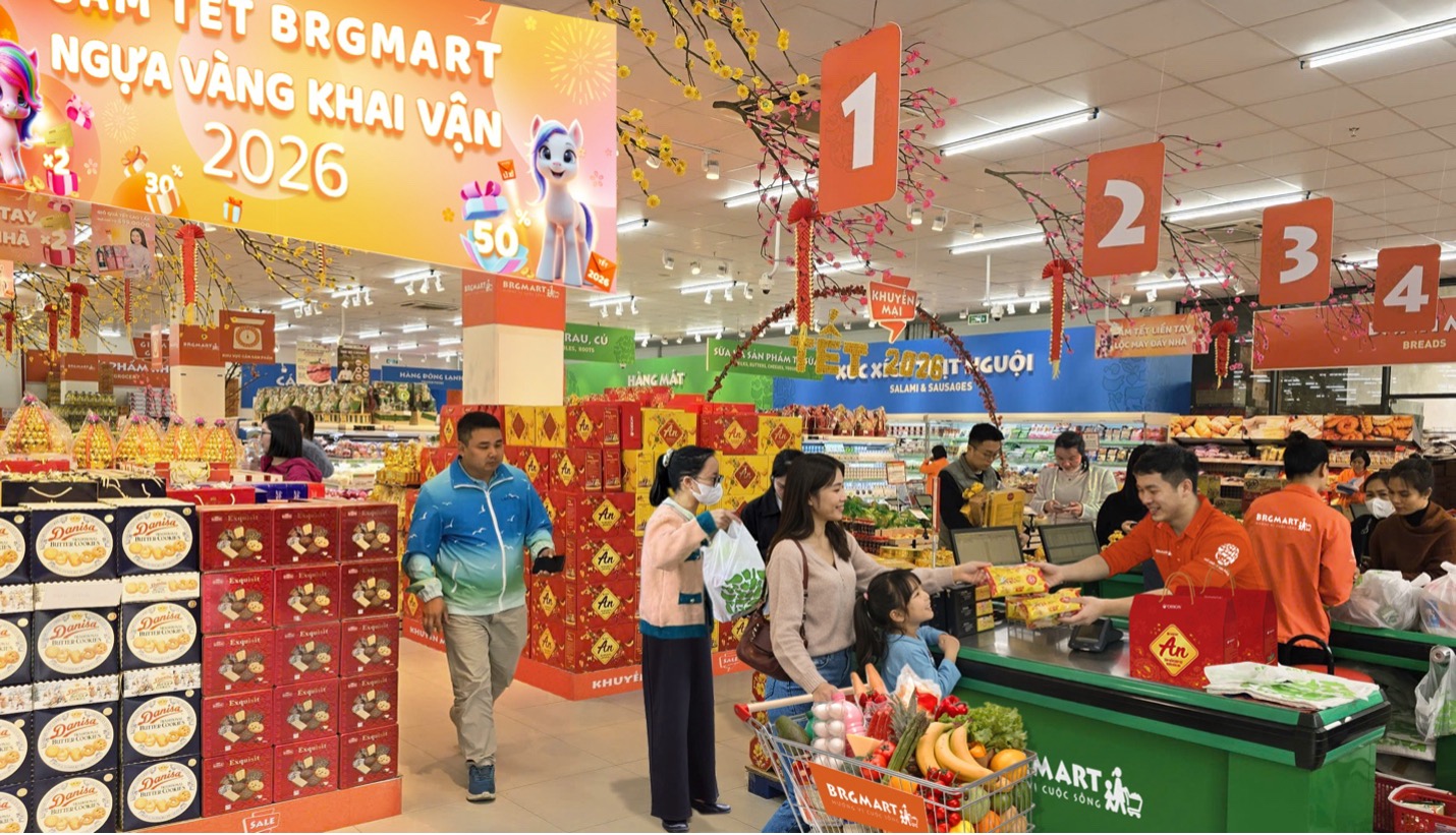 Sắm tết tại siêu thị BRGMart, Ngựa vàng khai vận 2026