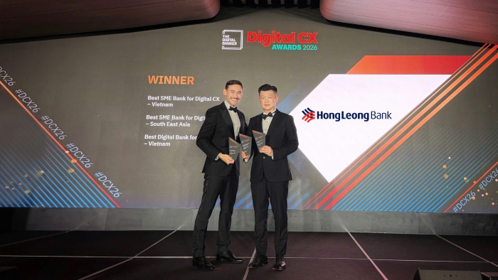 Ngân hàng Hong Leong Việt Nam được vinh danh là một trong những Ngân hàng SME có Trải nghiệm Khách hàng tốt nhất tại Đông Nam Á và Việt Nam