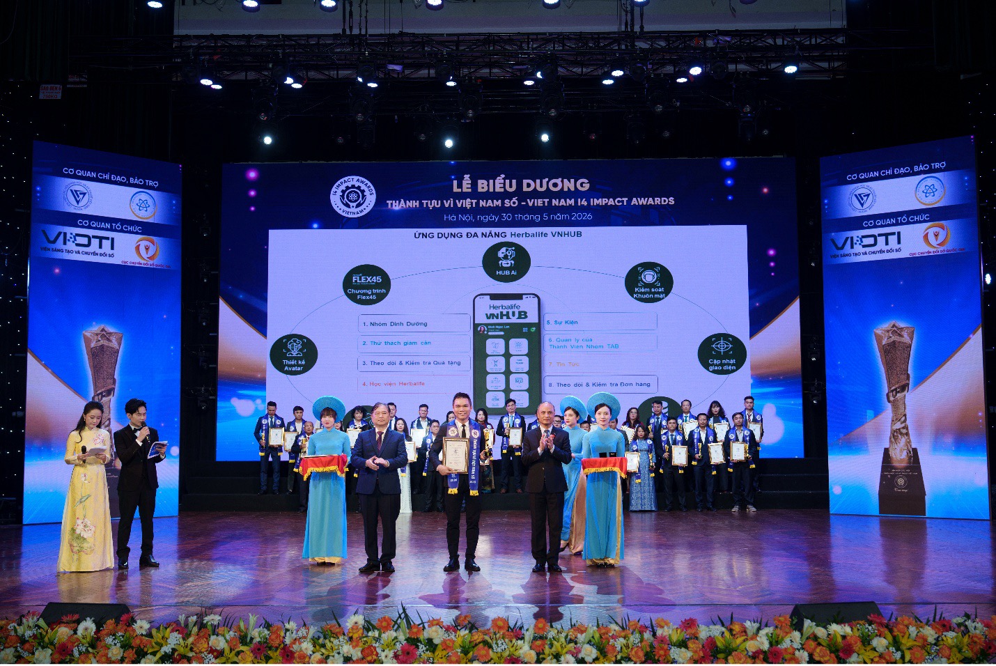Herbalife Việt Nam đạt giải thưởng “Dịch vụ Số Xuất sắc” với ứng dụng Herbalife VNHUB tại Chương trình “Biểu dương Thành tựu Tác động vì Việt Nam Số – Viet Nam I4 Impact Awards” 2026
