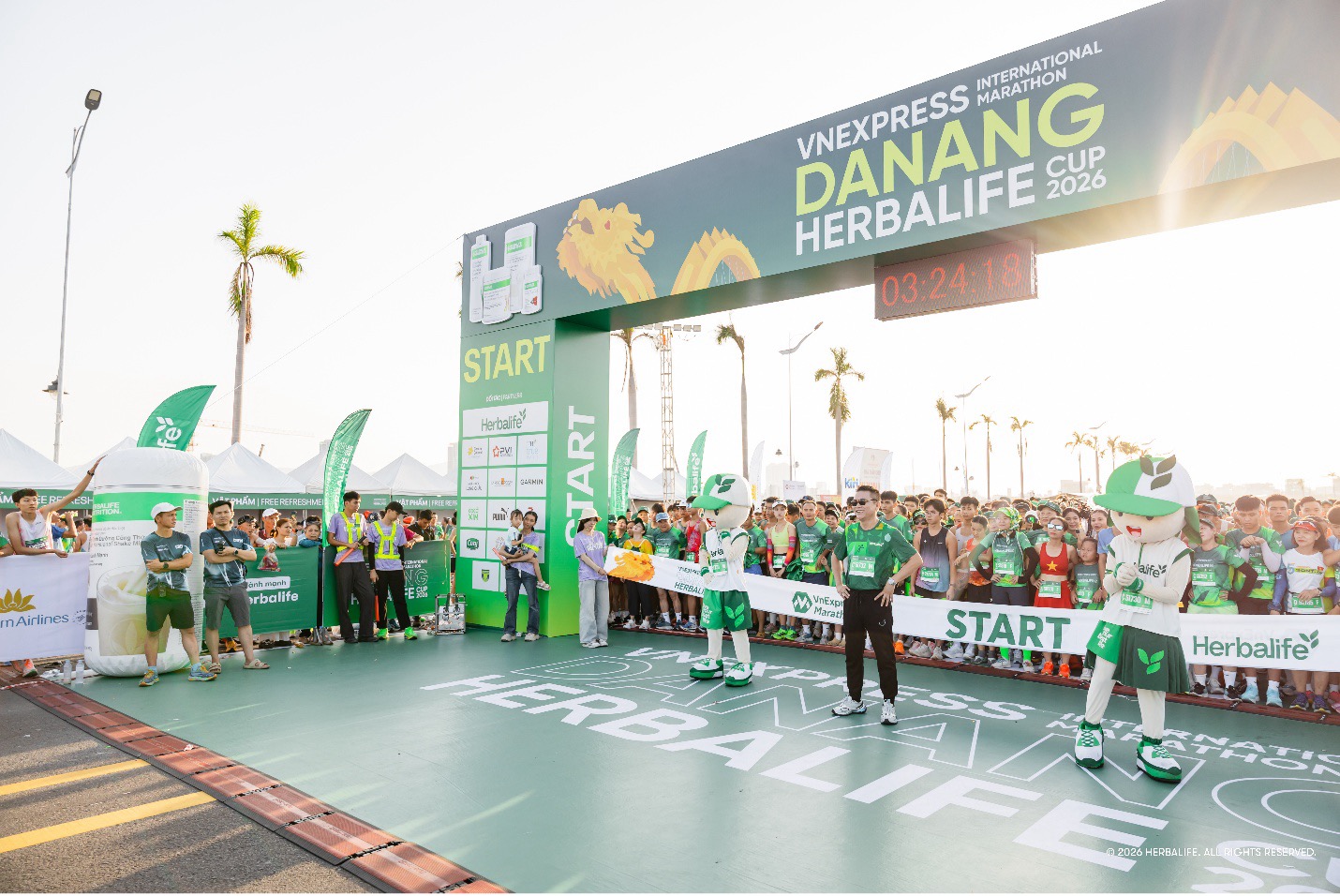 Herbalife Việt Nam khuyến khích lối sống năng động lành mạnh tại VnExpress Đà Nẵng International Marathon Herbalife Cup 2026