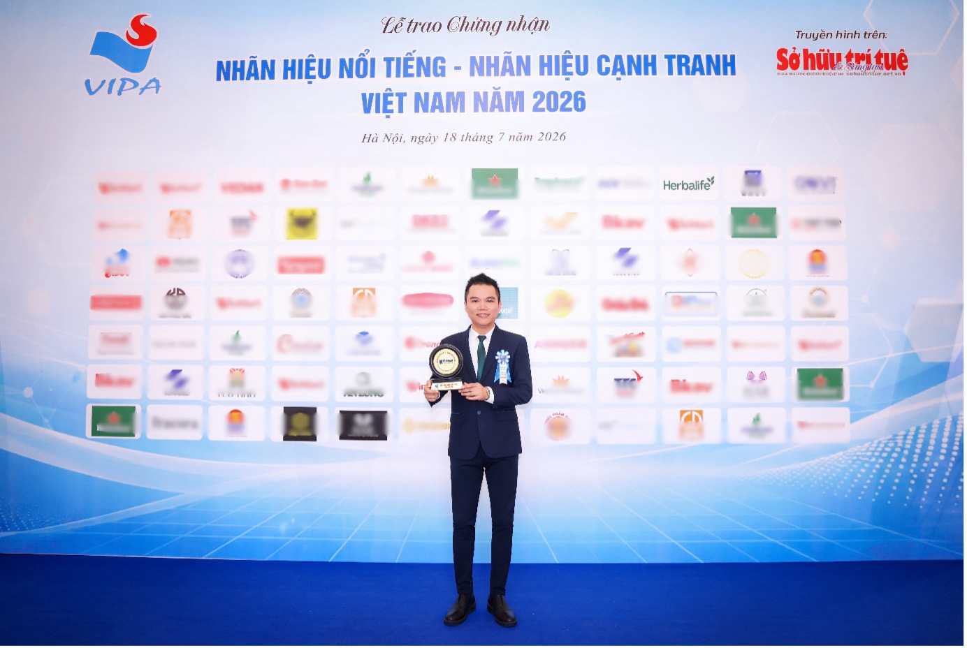 Herbalife Việt Nam được xếp hạng thuộc Top 10 Nhãn Hiệu Nổi Tiếng Việt Nam năm 2026